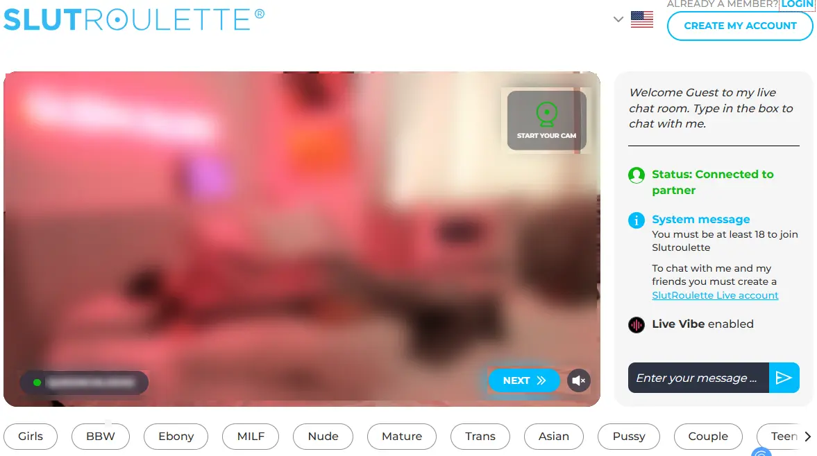 Slutroulette vs Omegle : Comparaison rapide